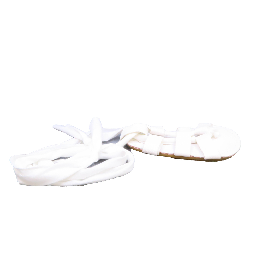 Unknown Brand Girls White Sandals size: 4.5-5 Toddler